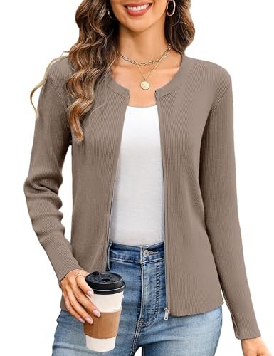Karen Scott Zip-Up Sweater
